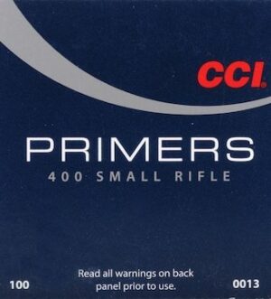 CCI Small Rifle Primers #400 Box of 1000 (10 Trays of 100)