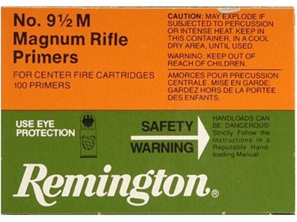Remington Small Pistol Primers #1-1/2 Box of 1000 (10 Trays of 100)