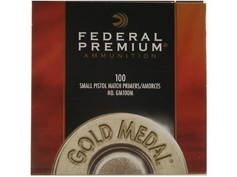 Federal Small Pistol Magnum Primers #200 Box of 1000 (10 Trays of 100)